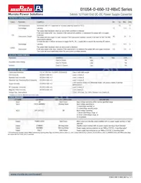 D1U54-D-650-12-HB3C Datasheet Page 3