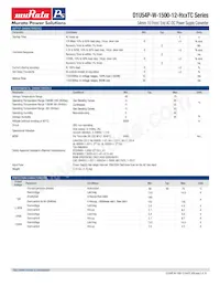 D1U54P-W-1500-12-HC4TC Datasheet Page 2