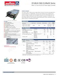 D1U86-D-1600-12-HB4DC Datasheet Copertura
