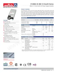 D1U86G-W-460-12-HB3DC Datasheet Cover