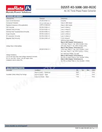 D2U5T-H3-5000-380-HU3C Datasheet Page 4