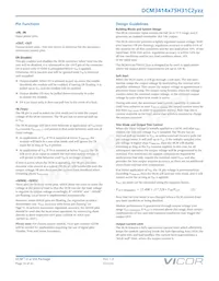 DCM3414V75H31C2C01 Datasheet Page 16