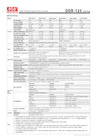 DDR-120D-12 Datasheet Page 2