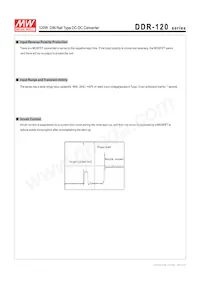DDR-120D-12 Datasheet Pagina 6