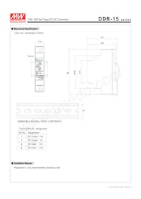 DDR-15L-15 Datasheet Pagina 5