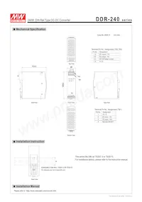 DDR-240D-48 Datasheet Pagina 9