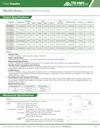 DG120M-8 Datasheet Pagina 2