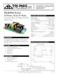 DGK060-G數據表 封面