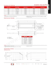 DLG150PS1400-A Datasheet Page 2