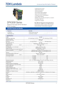 DPX3024WD15 Datasheet Cover