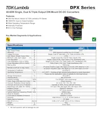 DPX4012T0515 Datasheet Cover