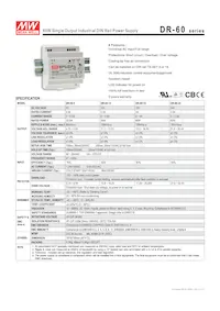 DR-60-5 Datasheet Cover