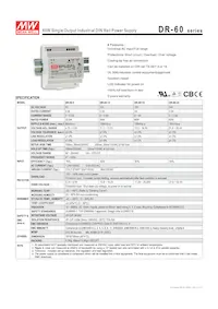 DR-60-5 Datenblatt Cover