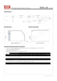 DRA-40-12 Datasheet Pagina 3