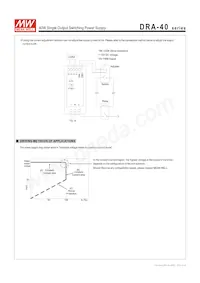 DRA-40-12 Datasheet Pagina 4