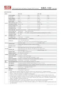 DRC-100A Datasheet Pagina 2