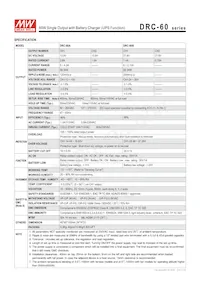 DRC-60B Datasheet Page 2