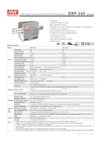 DRP-240-48 Datasheet Cover