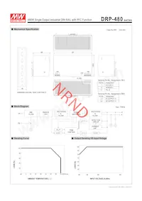 DRP-480-24 Datasheet Pagina 2