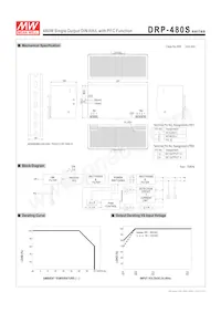 DRP-480S-48 Datasheet Pagina 2