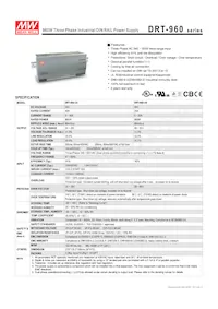 DRT-960-24 Datasheet Cover