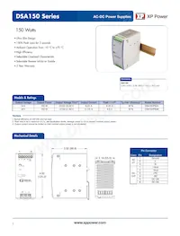 DSA150PS24 데이터 시트 표지