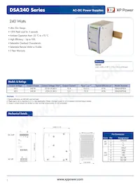 DSA240PS48 Datasheet Copertura