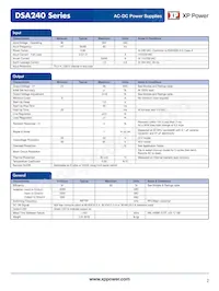 DSA240PS48 Datasheet Page 2