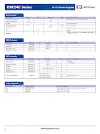 DSR240PS48 Datasheet Page 3