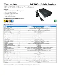 DT150PW240D Datasheet Cover