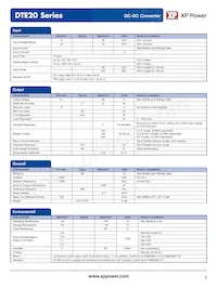 DTE2048S48-D Datasheet Page 2