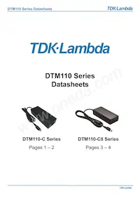 DTM110PW480C8 Datasheet Cover