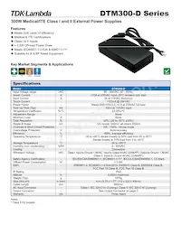 DTM300PW540D2 Datasheet Cover