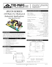 DX120-7 Datenblatt Cover