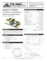 DZ065V-6 Datenblatt Cover