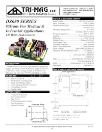 DZ080-11 Datenblatt Cover