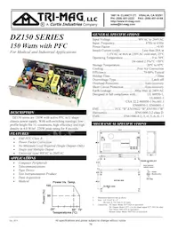 DZ150-19EU數據表 封面