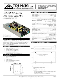 DZ300-1EU Datenblatt Cover