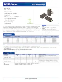 ECE80US48-S Datasheet Cover