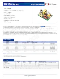 ECP130PS28 데이터 시트 표지