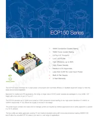 ECP150PS48 Datenblatt Cover