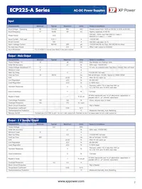 ECP225PS48-A Datasheet Page 2