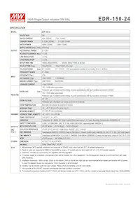 EDR-150-24 Datasheet Page 2