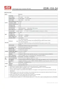 EDR-150-24 데이터 시트 페이지 2