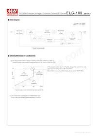 ELG-100-42B Datasheet Page 3