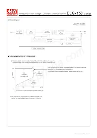 ELG-150-48B Datasheet Pagina 3