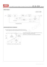 ELG-200-42B Datasheet Page 3