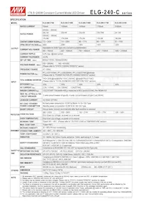 ELG-240-C2100 Datasheet Page 2