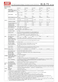 ELG-75-48B Datasheet Page 2