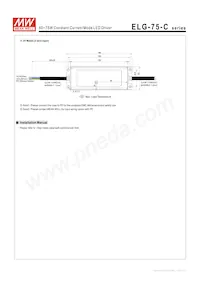 ELG-75-C700D2 Datasheet Pagina 11
